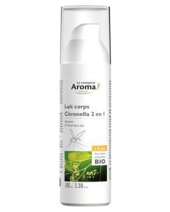 Le Comptoir Aroma Lait Corps Citronella 2en1 Anti-Moustiques 100ml