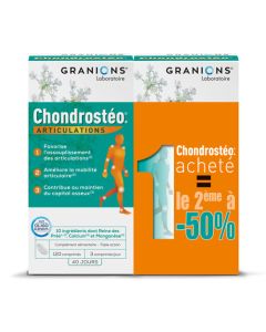 Granions Chondrostéo Articulations Lot 1+2ème à -50% 2x120 Comprimés