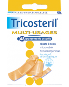 Tricosteril Multi-usages 48 Pansements