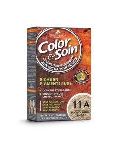 Color & Soin Coloration 11A Blond Sable Cendré