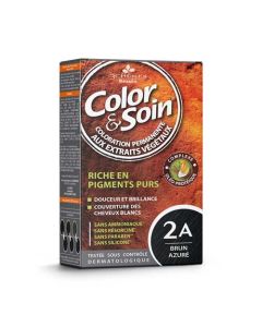 Color & Soin Coloration 2A Brun Azuré