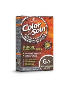 Color & Soin Coloration 6A Blond Foncé Cendré 