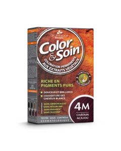Color & Soin Coloration 4M Châtain Acajou