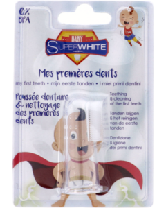 Superwhite Kids Mes Premieres Dents Brosse Doigt