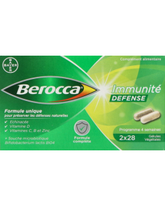 Berocca Immunité Défense Gelule 56