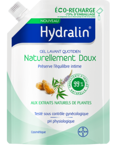 Hydralin Naturellement Doux Gel Lavant Eco Recharge 400ml