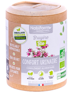 Nat&Form Ecoresponsable Bruyère Bio Gélules Végétales x200