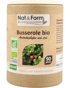 Nat&Form Ecoresponsable Busserole Bio Gélules Végétales x90