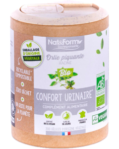 Nat&Form Ecoresponsable Ortie Piquante Racine Bio Gélules Végétales x200