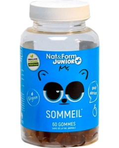 Nat&Form Junior+ Sommeil Ourson Gommes x60