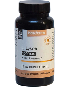 Nat&Form Premium Lysine Gélules Végétales x60