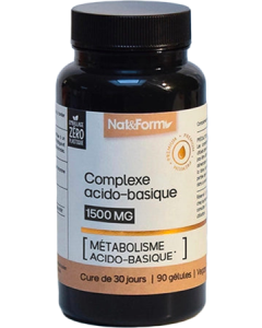 Nat&Form Premium Complexe Acido Basique Gélules Végétales x90