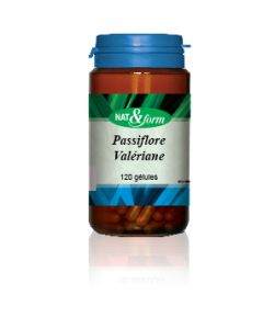 Nat&form Passiflore Valériane 120 Gélules