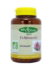 Nat&Form Echinacée Bio 200 Gélules