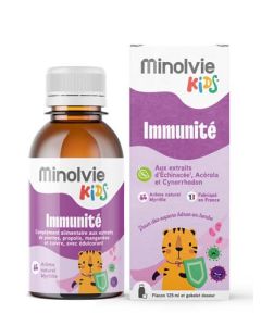 Minolvie Kids Sirop Immunité 125ml