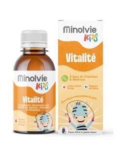 Minolvie Kids Sirop Vitalité 125ml