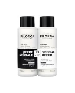 Filorga Duo Skin-Prep Solution Micellaire Visage et Yeux 2x400ml
