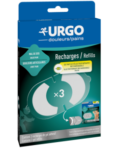 Urgo Patch d'Électrothérapie Piles  Action Anti Douleur Immédiate  Pack complet