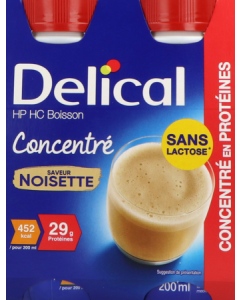 Delical Concentré Noisette (4x200ml)