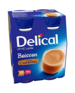 Délical Boisson HP HC Lactée Caramel 4x200ml