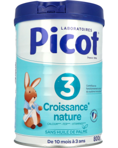 Picot Nutrition Quotidienne Lait de Croissance 800g