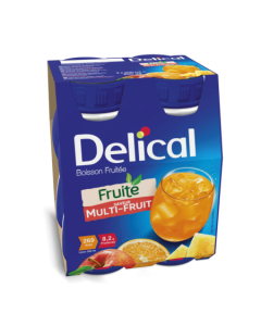 Delical Boisson Fruitée Multi-fruits 4x200ml