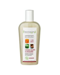 Dermaclay Bio Capilargil shampoing Traitant Cheveux Colorés et Décolorés 250ml