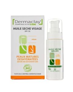 Dermaclay Bio Huile Sèche Argan 30ml