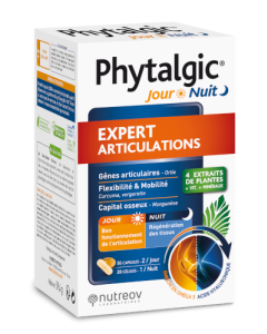 Nutreov Phytalgic Jour Nuit 28 Jours 56 Capsules Jour Et 28 Gélules Nuit