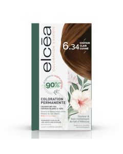 Elcea Coloration Experte 6.34 Chatain Clair Cuivre