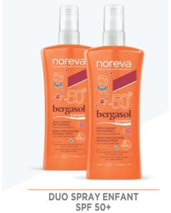 Noreva Bergasol Expert Duo - Spray enfants Spf50+  2 x 125ml