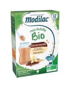 Modilac Cereales Bio Cacao-Vanille 250g