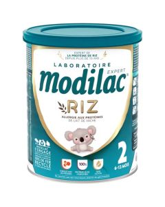 Modilac Expert Riz 2ème Âge 800 g