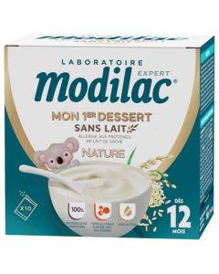 Modilac Expert Mon Premier Dessert Nature 12 mois