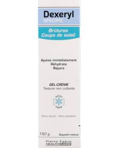 Dexeryl Specific Brulures Coups Soleil Gel Crème 150g