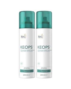 Roc Keops Déo Spray Fraicheur 48H 2x100 ml 