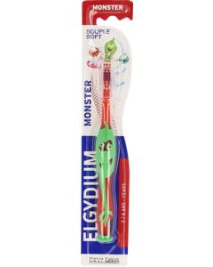 Elgydium Kids Monster 2/6 Ans Brosse à Dents Enfant 
