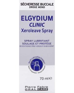 Elgydium Clinic Xeroleave Spray Traitement Bouche Sèche 70 ml