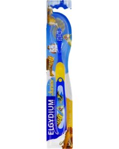 Elgydium Junior Âge de  glace 7/12 Ans Brosse à Dents Enfant 