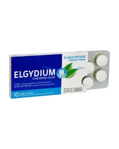 Elgydium Chewing Gum Antiplaque 10 U