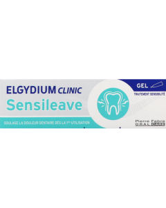 Elgydium Clinic Sensileave Gel Dentifrice Dents Sensibles 30ml