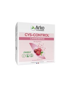 Arkopharma Cys-Control Confort Urinaire Sans Bruyère Canneberge 20 Sachets 4g