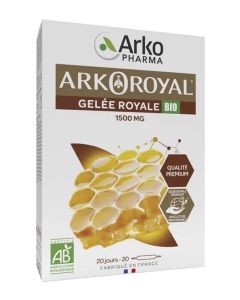 Arkopharma Arkoroyal Gelée Royale Bio 1500 mg 20 ampoules
