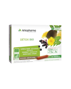 Arkopharma Arkofluides Détox Bio 20 ampoules