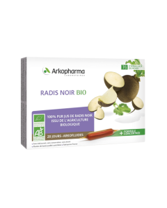 Arkopharma Arkofluides Radis Noir Bio 20 ampoules