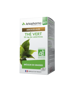 Arkopharma Arkogélules Bio Thé Vert 40 gélules