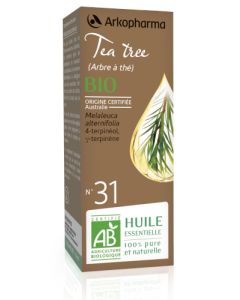 Arkopharma Huile Essentielle de Tea Tree (Arbre à Thé) Bio 10ml