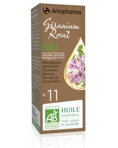 Arkopharma Huile Essentielle de Géranium Rosat Bio 5ml