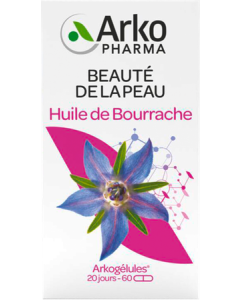 Arkopharma Arkogélules Huile de Bourrache Bio Capsules x60