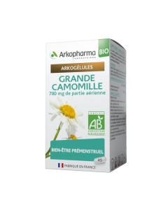 Arkopharma Arkogélules Bio Grande Camomille 45 gélules